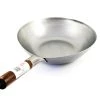 Chinese Tableware Ustensiles De Table Chinoises En Acier Au Carbone Wok - Base Plate 33cm Cuisinière Dia -Sous Chef Boutique chinese flat bottom wok