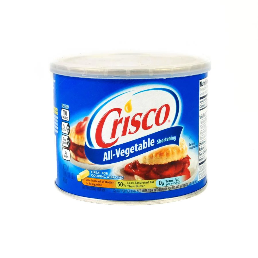 Huile & Vinaigre Crisco Raccourci Entièrement Végétal 453g 3 Huile & Vinaigre Crisco Raccourci Entièrement Végétal 453g