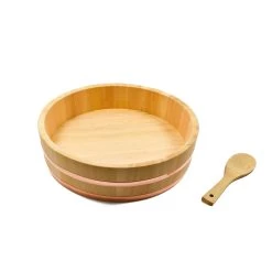 Sous Chef Cypress & Cuivre Hangiri Sushi Barrel Cuisinière -Sous Chef Boutique cypress copper hangiri barrel 36cm