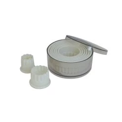 De Buyer De Acheteur Boîte De 9 Pâtisseries Rondes Fluted Cuisinière