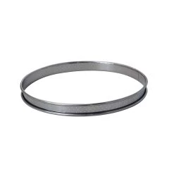 De Buyer Bague De Tart En Acier Inoxydable Perforé De L'acheteur