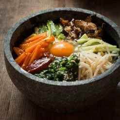 Korean Cookware Cuisiniers Coréens Cuisiniers Dolsot Stone Bowl 7 Korean Cookware Cuisiniers Coréens Cuisiniers Dolsot Stone Bowl -Sous Chef Boutique dolsot bibimbap vegetable