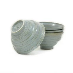 Kiji Stoneware & Ceramics Kiji Stoneware & Céramique Ustensiles De Table Blue-Grey Glaze Noodle Bowl 20cm Dia X 10cm -Sous Chef Boutique dsc 8063