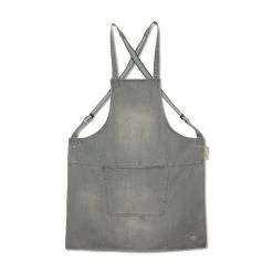 Cuisinière Dutchdeluxes Denim Tablier Suspender En Gris
