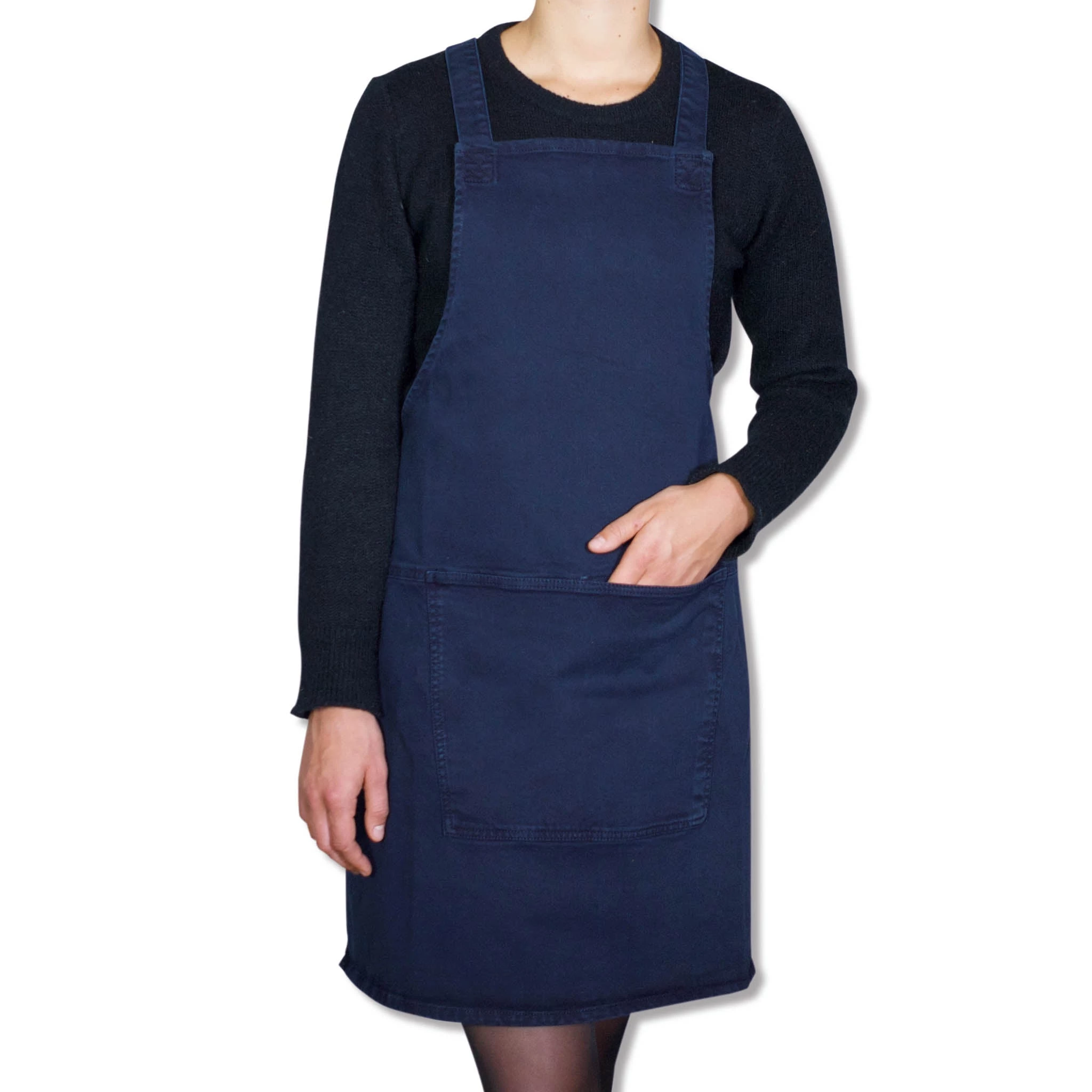 Dutchdeluxes Toile Suspendeur Tablier En Bleu Foncé 6 Dutchdeluxes Toile Suspendeur Tablier En Bleu Foncé – Image 4