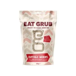 Eat Grub Insectes Comestibles Buffle Comestible Worms 20g