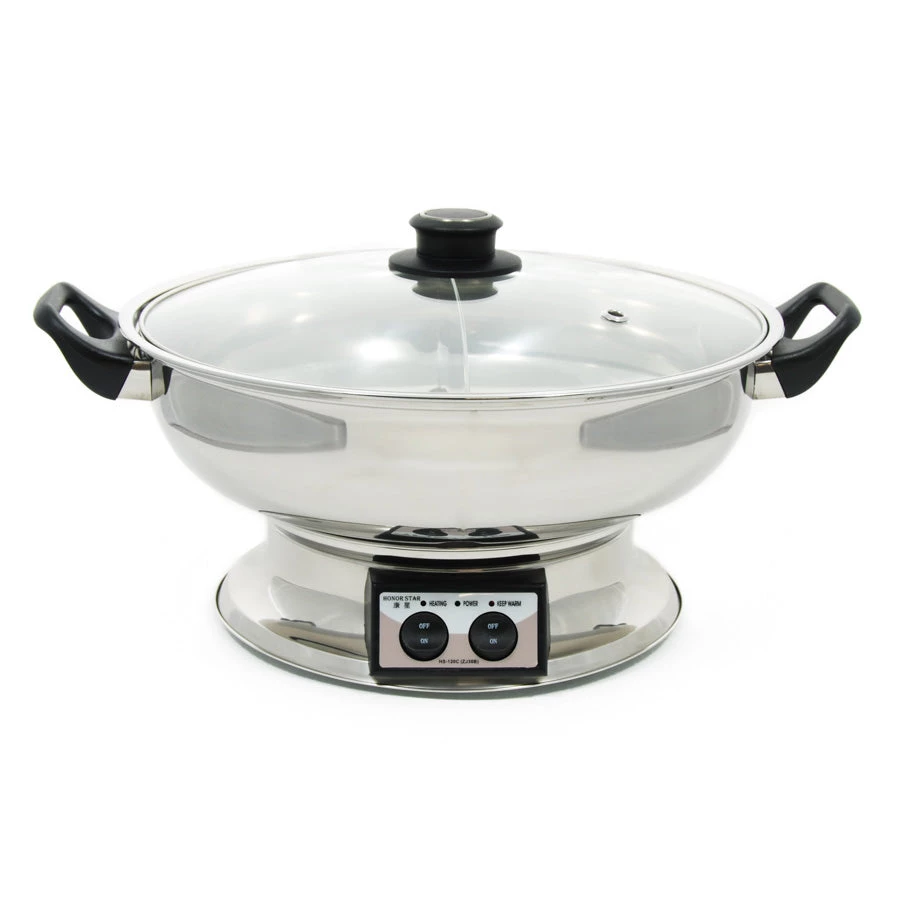 HSK Table Top Pot Chaud Chinois 4.5 Litres, Servir 6-8 3 HSK Table Top Pot Chaud Chinois 4.5 Litres, Servir 6-8