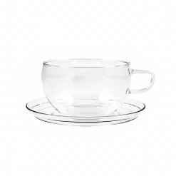 Trendglas Verre Teacup & Saucer 400ml
