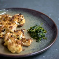 Ceramica Nicola Céramique Nicola Vaisselle Lagoa Assiette De Dîner 27cm -Sous Chef Boutique green hatch cauliflower steak side