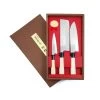 JKC Couteau Japonais Couteau Japonais Trio 1 JKC Couteau Japonais Couteau Japonais Trio -Sous Chef Boutique japanese knife set box open