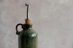 Ceramica Nicola Céramique Nicola Lagoa Huile & Vinaigre Bouteille De Versage 10 Ceramica Nicola Céramique Nicola Lagoa Huile & Vinaigre Bouteille De Versage -Sous Chef Boutique lagoa olive oil top close up