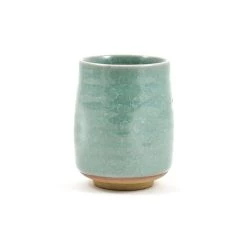 Kiji Stoneware & Ceramics Kiji Stoneware & Céramique Vaisselle Grand Oeuf De Canard Blue Glaze Tea Cup