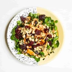 Kapka Couleur Pop Émail Assiette Jaune 8 Kapka Couleur Pop Émail Assiette Jaune -Sous Chef Boutique lifestyle 0018 recipe mushroombeetroothazelnutsaladwithtruffleoil 1