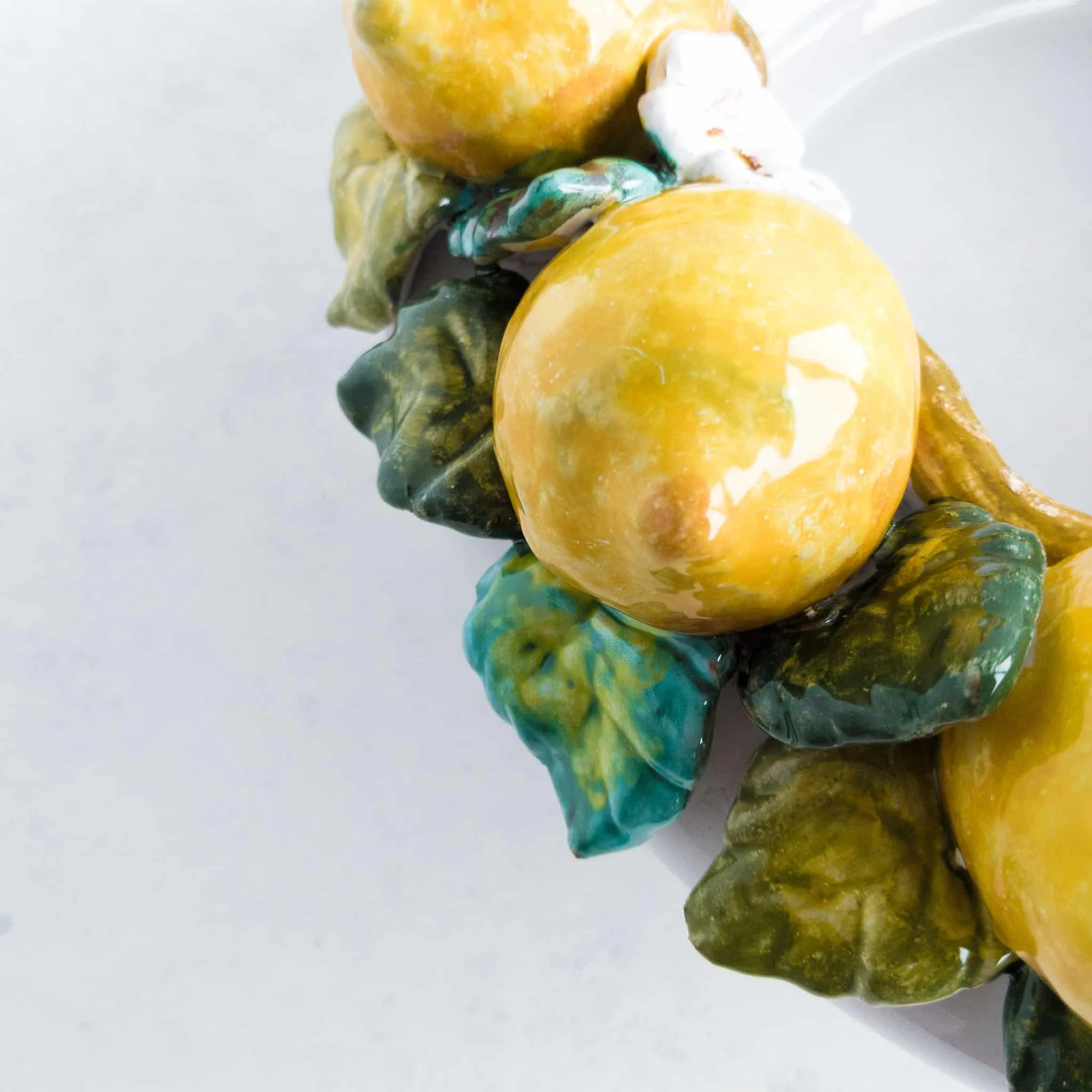 Ceramiche Toscane Céramique Toscane à La Main Toscane Lemon Bowl 35cm Vaisselle 6 Ceramiche Toscane Céramique Toscane à La Main Toscane Lemon Bowl 35cm Vaisselle – Image 4