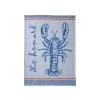 Linge De Cuisine Coucke Serviette à Thé Française - Homard -Sous Chef Boutique lobster tea towel