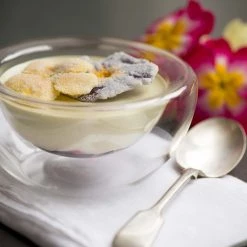 Portuguese Tableware Portuguais Vaisselle En Verre Double-verre X 3 170ml -Sous Chef Boutique matcha mousse cherry jam crystallised flowers afafd084 fae5 4c56 8ab4 f8589767d27d