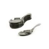First Pack Premier Paquet De Vaisselle Silver Look Ovale Spoon Dish X 200 -Sous Chef Boutique metal look canape spoon side 4