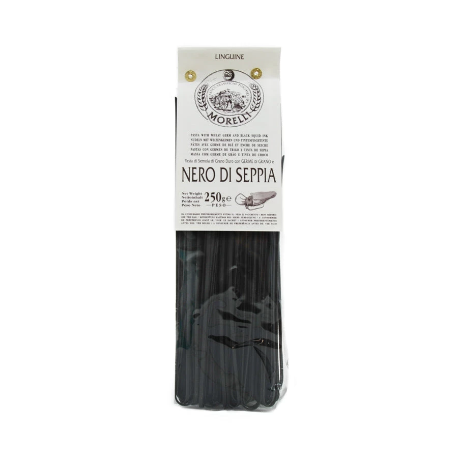 Ingredients Morelli Squid Ink Linguine 250g 3 Ingredients Morelli Squid Ink Linguine 250g