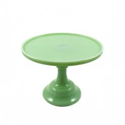 Mosser Glass Mosser Verre Jade Verre De Lait Cake Stand -Sous Chef Boutique mosser glass 10 cake stand in jade