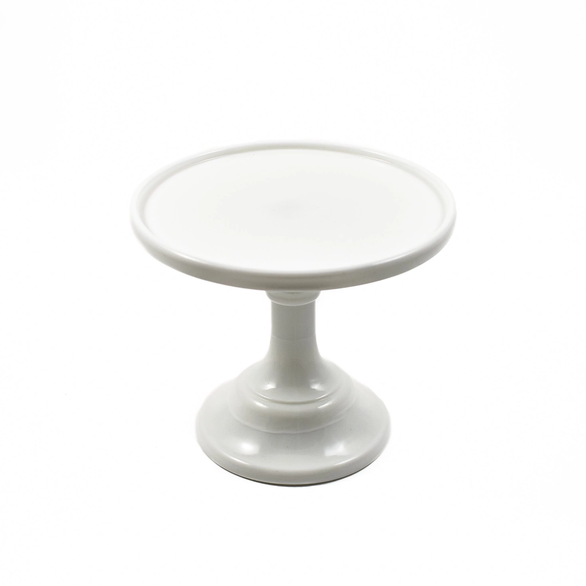 Mosser Glass White Milk Glass Cake Stand Professional Patisserie Fournitures 7 Mosser Glass White Milk Glass Cake Stand Professional Patisserie Fournitures – Image 5