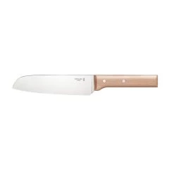 Cuisinière Opinel Parallelle Poignée De Hêtre Santoku Couteau N.119