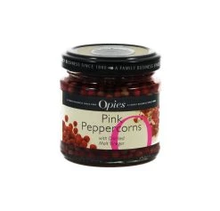 Opies Ingredients Pink Peppercorns With Malt Vinegar 105g