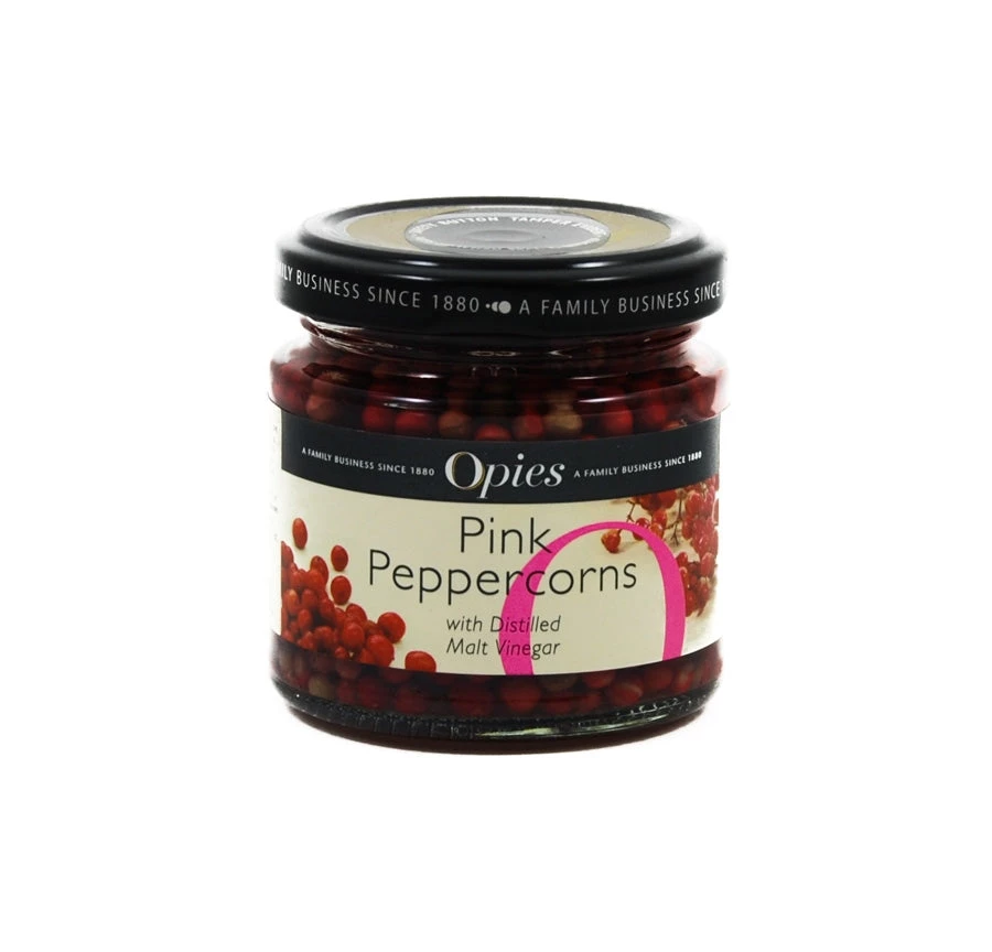 Opies Ingredients Pink Peppercorns With Malt Vinegar 105g 3 Opies Ingredients Pink Peppercorns With Malt Vinegar 105g