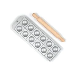 Italian Cookware Cuisinière Italienne Ravioli Tray - 12 Grande Ronde Ravioli 52mm X 52mm Cuisinière
