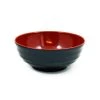 R&B R&B Ustensiles De Table Melamine Rouge & Black Ramen Bowl -Sous Chef Boutique red black melamine ramen bowl