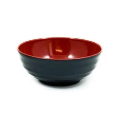 R&B R&B Ustensiles De Table Melamine Rouge & Black Ramen Bowl