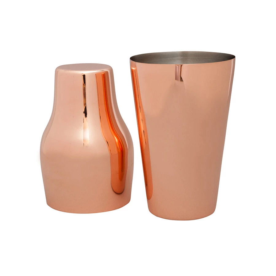 Cocktail'd Cocktail 'd Cuivre Plat Français Cocktail Shaker 600ml Cuisson 4 Cocktail'd Cocktail 'd Cuivre Plat Français Cocktail Shaker 600ml Cuisson – Image 2