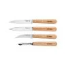 Poignée De Hêtre Essentielle Opinel Couteaux De Cuisine - Ensemble De 4 Articles De Cuisine 1 Poignée De Hêtre Essentielle Opinel Couteaux De Cuisine - Ensemble De 4 Articles De Cuisine -Sous Chef Boutique s opinel essential beech handle kitchen knives open box 2