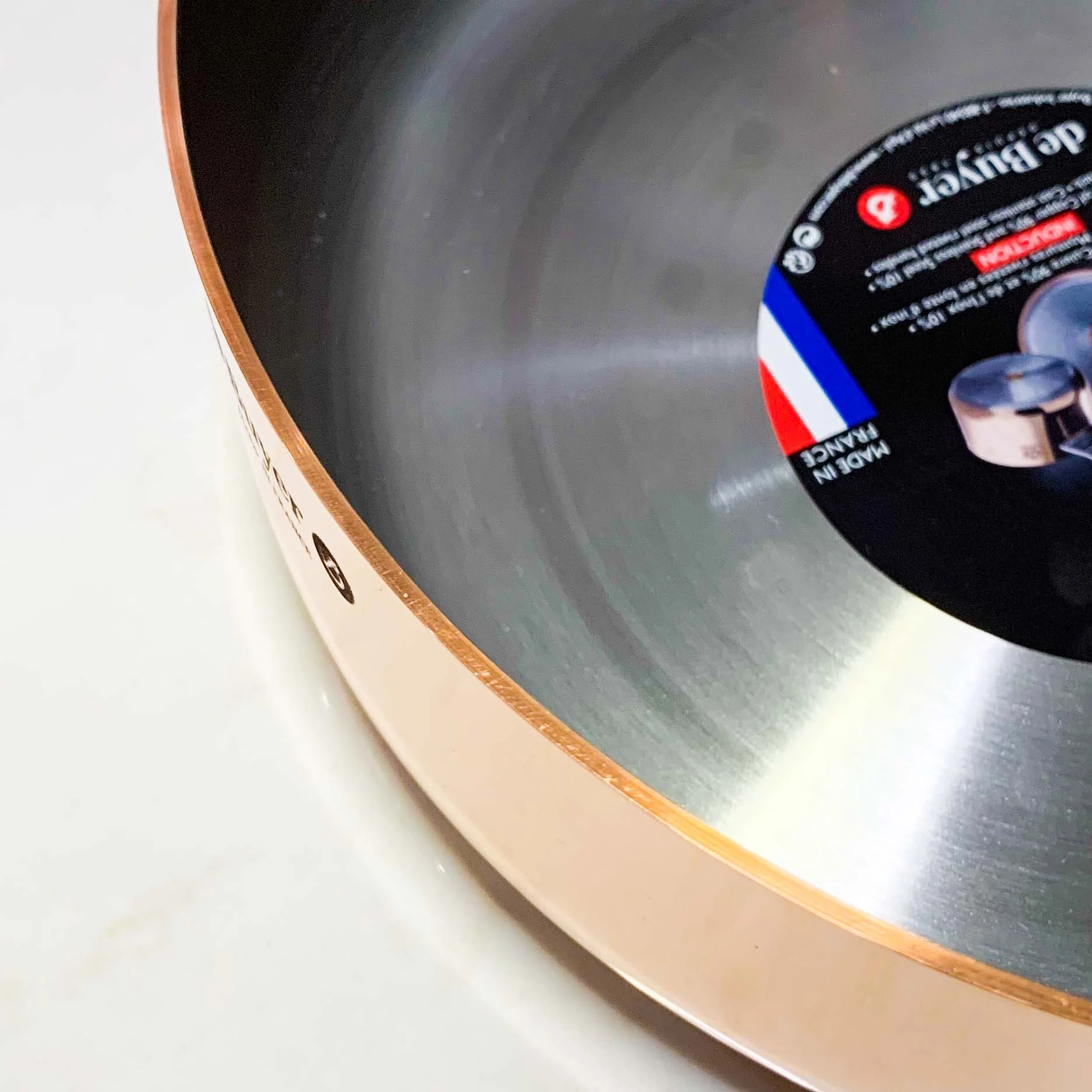 De Buyer De Acheteur Prima Matera Induction-Compatible Cuivre Saute Pan - Cuisinière Droite 4 De Buyer De Acheteur Prima Matera Induction-Compatible Cuivre Saute Pan - Cuisinière Droite – Image 2