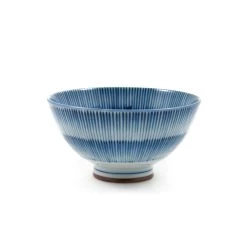 Kiji Stoneware & Ceramics Kiji Stoneware & Céramique Suisai Blue & White Rice Bowl