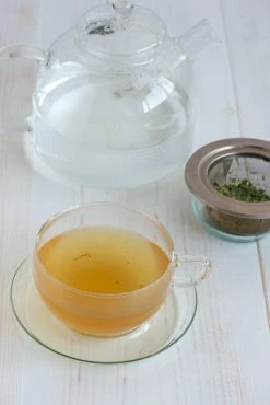 Trendglas Verre Teacup & Saucer 400ml -Sous Chef Boutique trendglas teacup stainless steel strainer portrait 89232653 a7dc 4db5 ab76 bf780edd145f