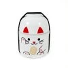Hakoya Vaisselle Blanc Manekineko Bento Boîte 640ml 1 Hakoya Vaisselle Blanc Manekineko Bento Boîte 640ml -Sous Chef Boutique white manekineko bento box 1