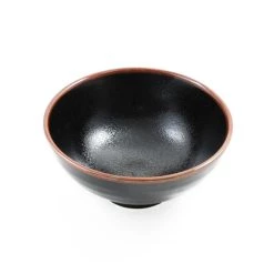 Kiji Stoneware & Ceramics Kiji Stoneware & Céramique Black Stoneware Ramen Bowl Tableware 7 Kiji Stoneware & Ceramics Kiji Stoneware & Céramique Black Stoneware Ramen Bowl Tableware -Sous Chef Boutique yuzu black noodle bowl above